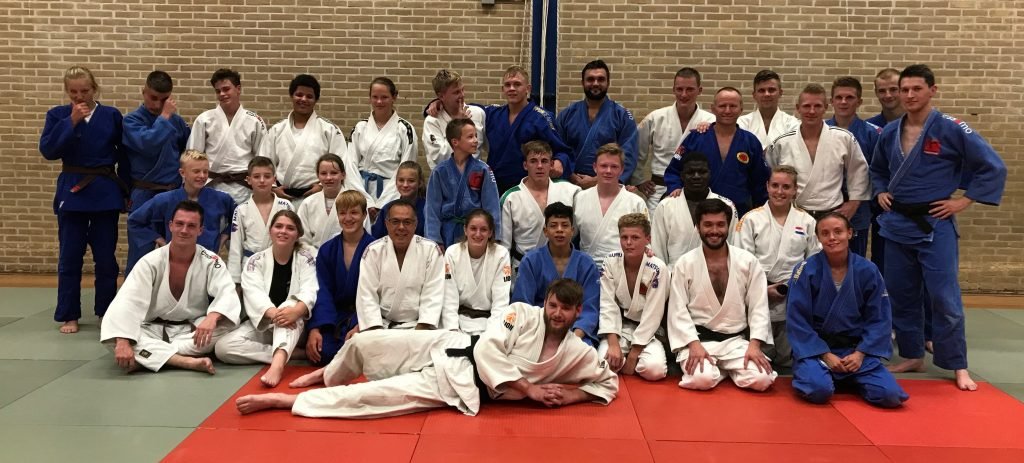 Oudste groep judotraining JPT